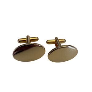 VINTAGE Gold-tone Cufflinks!